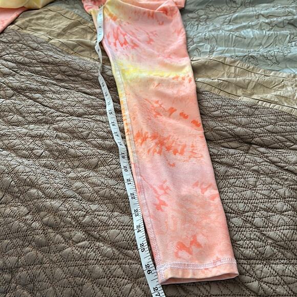 Scorpio Sol | Vinyasa High Wasit Legging Sunset Splash Tie Dye Size XS - Picture 11 of 13